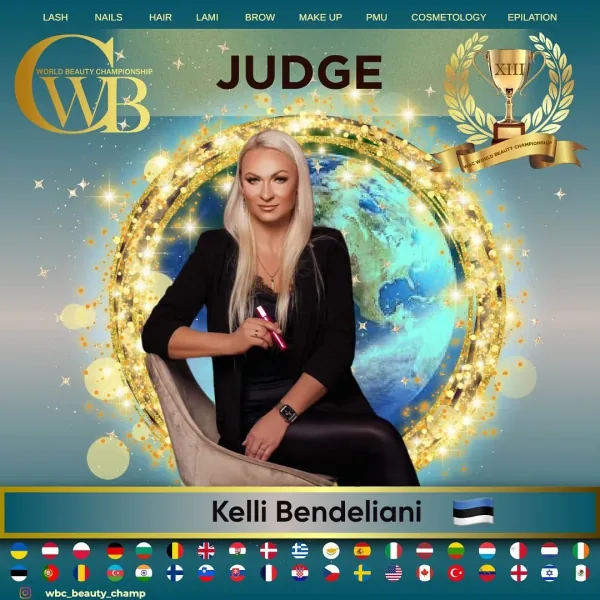 Kelli Bendeliani — WBC judge banner