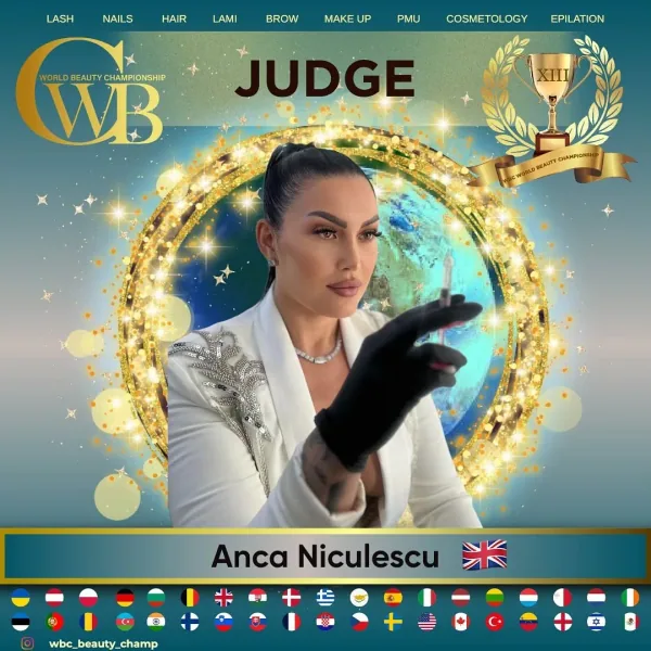 Anca Niculescu — WBC judge banner