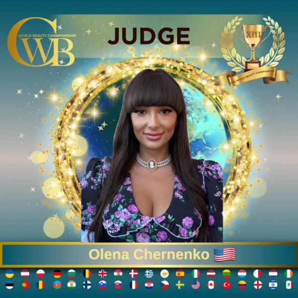 Olena Chernenko — WBC judge banner
