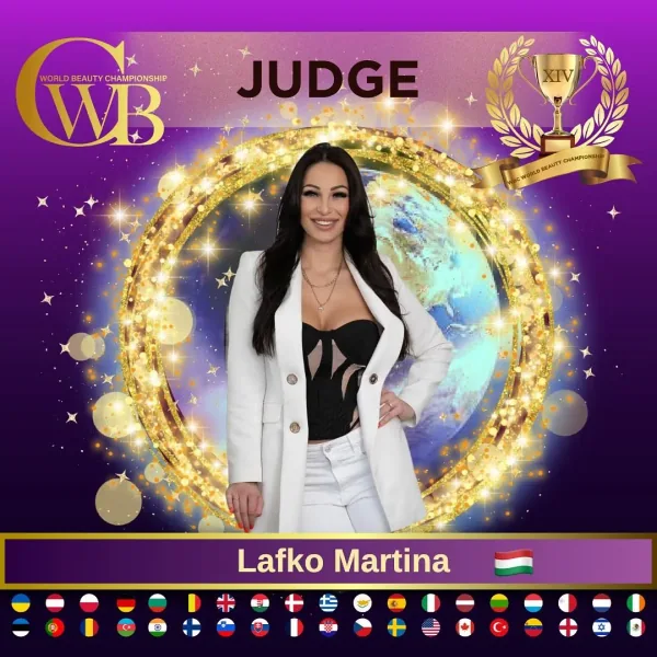 Lafkó Martina — WBC judge banner