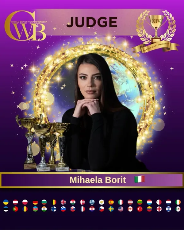 Mihaela Borit — WBC judge banner