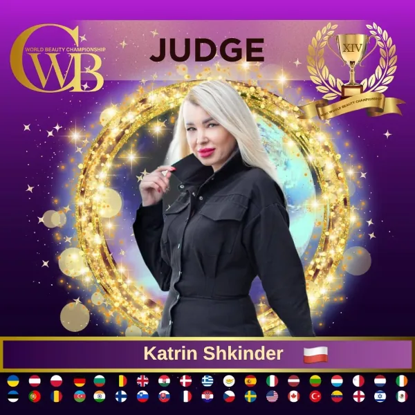 Katrin Shkinder — WBC judge banner