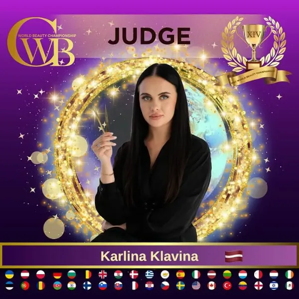 Karlina Klavina — WBC judge banner
