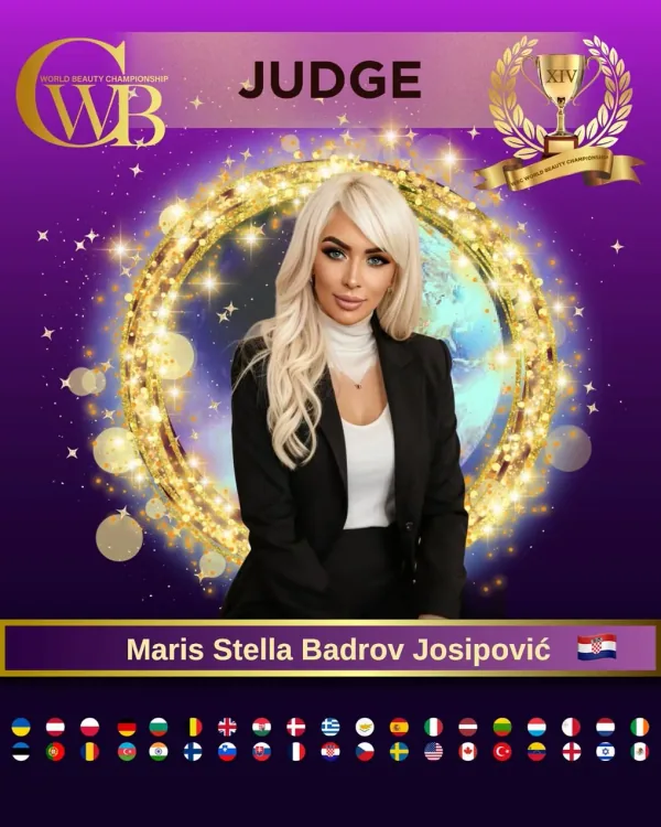Maris Stella Badrov Josipović — WBC judge banner