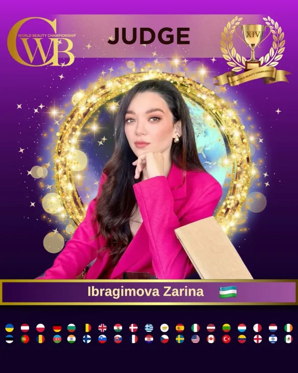 Ibragimova Zarina — WBC judge banner