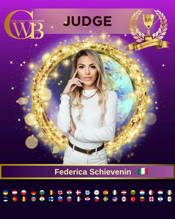 Federica Schievenin — WBC judge banner