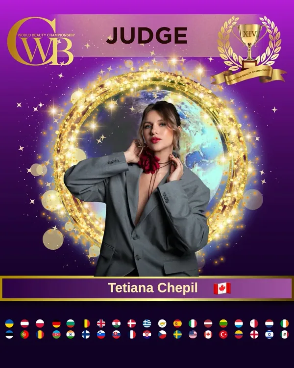 Tetiana Chepil — WBC judge banner