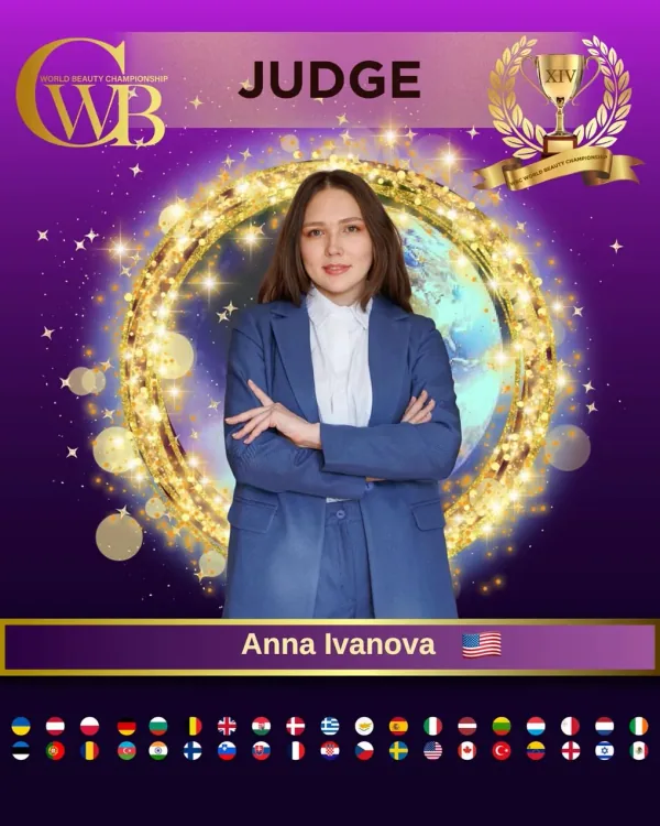 Anna Ivanova — WBC judge banner