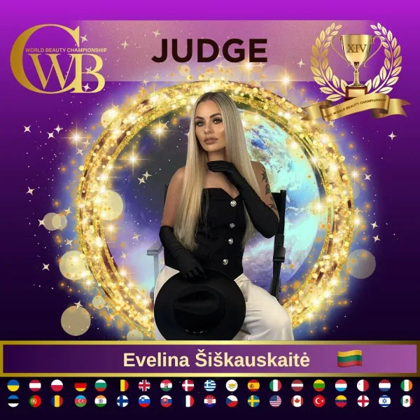 Evelina Šiškauskaitė — WBC judge banner