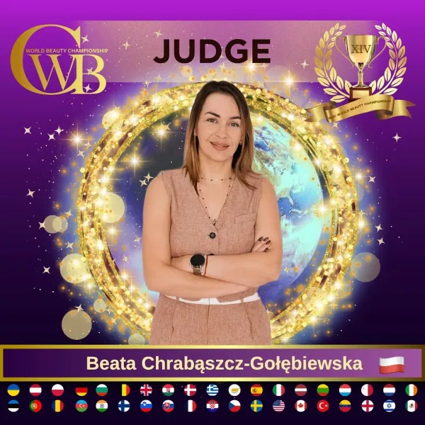Beata Chrabąszcz-Gołębiewska — WBC judge banner