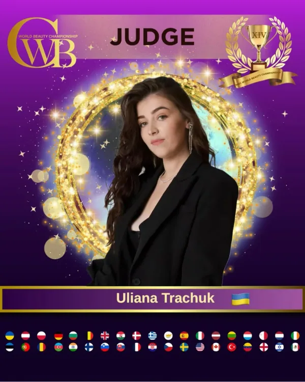Uliana Trachuk — WBC judge banner