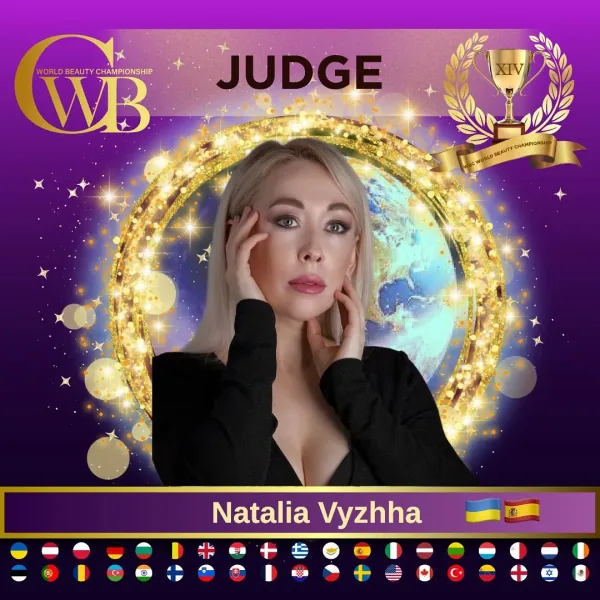 Natalia Vyzhha — WBC judge banner