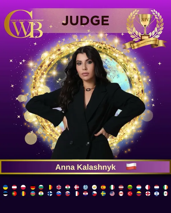 Anna Kalashnyk — WBC judge banner