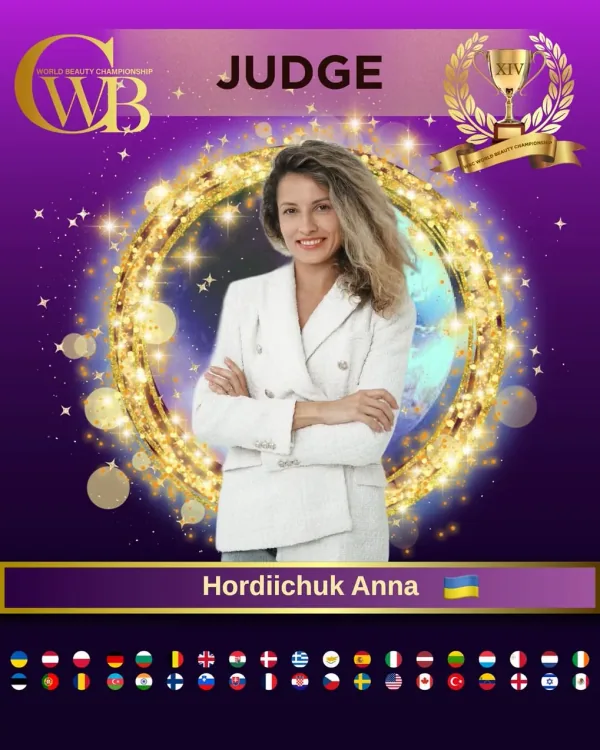 Hordiichuk Anna — WBC judge banner
