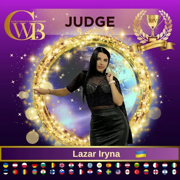 Lazar Iryna — WBC judge banner