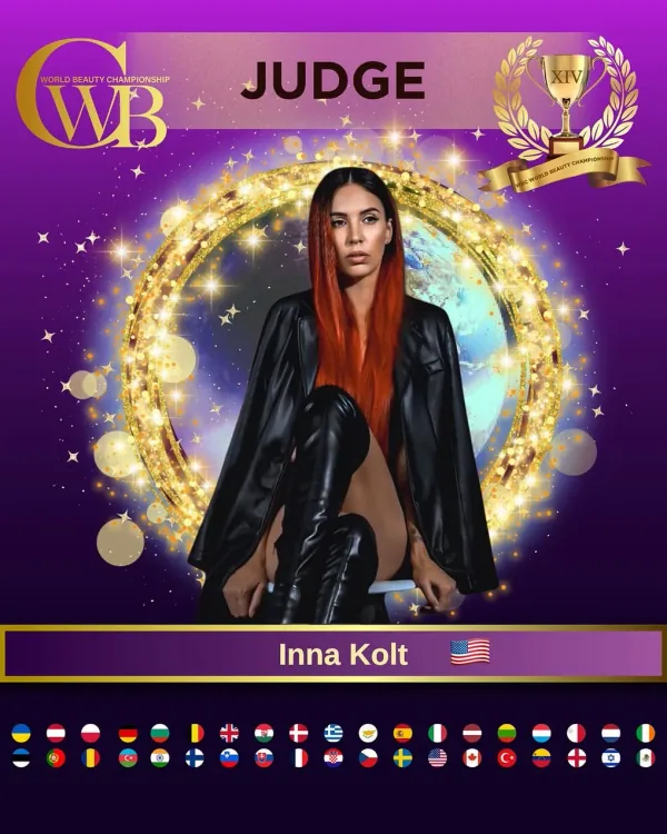 Inna Kolt — WBC judge banner