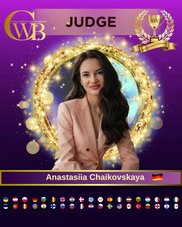 Anastasiia Chaikovskaya — WBC judge banner