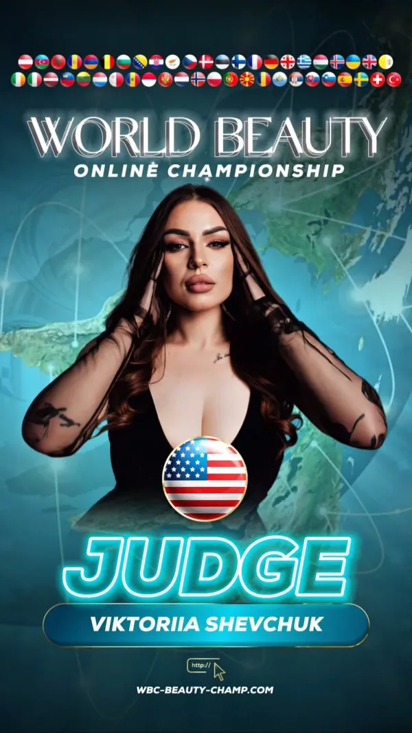 Viktoriia Shevchuk — WBC judge banner