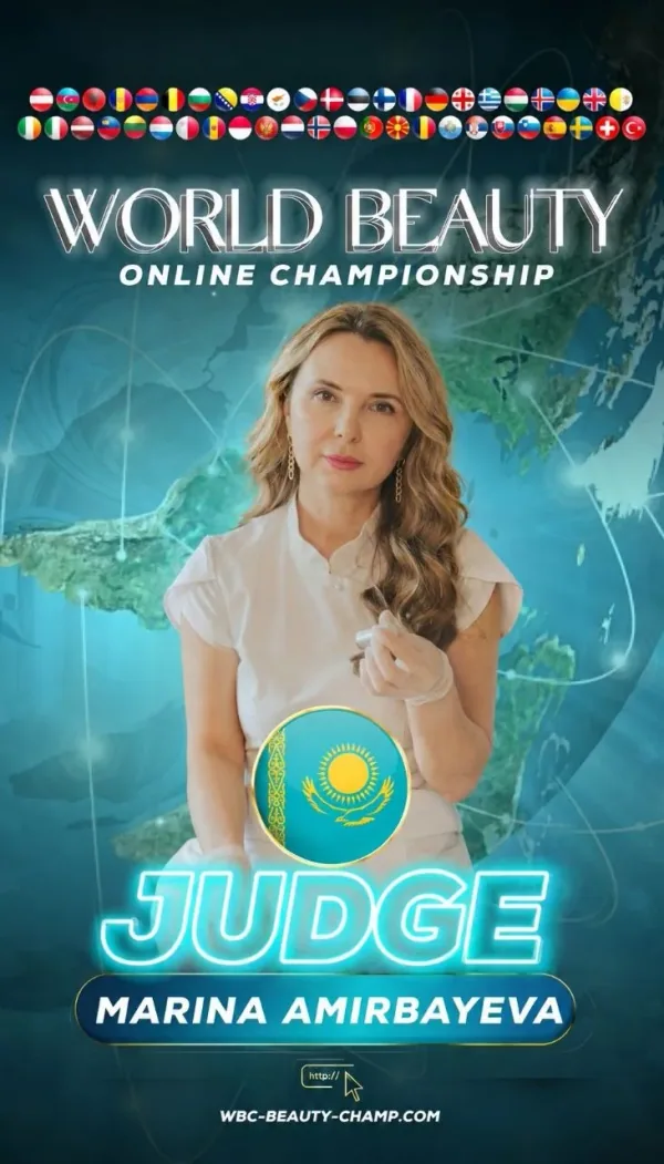 Marina Amirbayeva — WBC judge banner