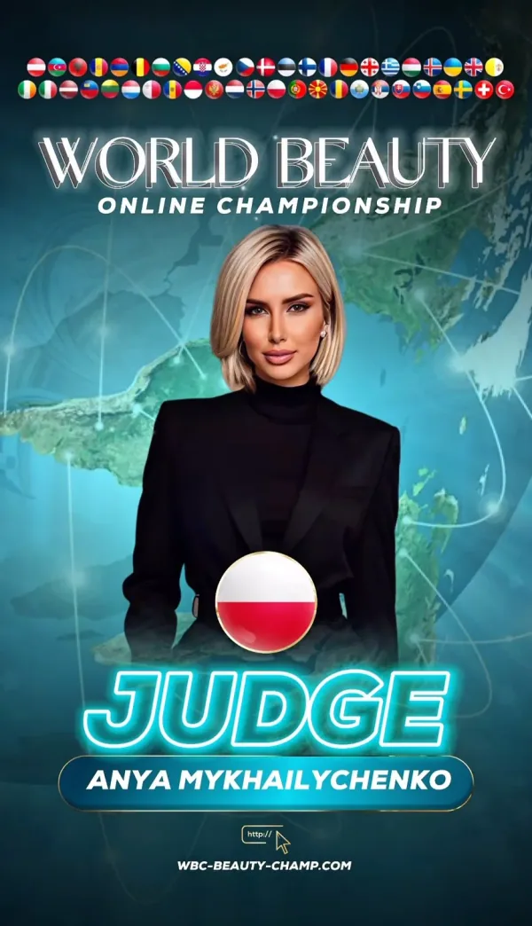 Hanna Mykhailychenko — WBC judge banner