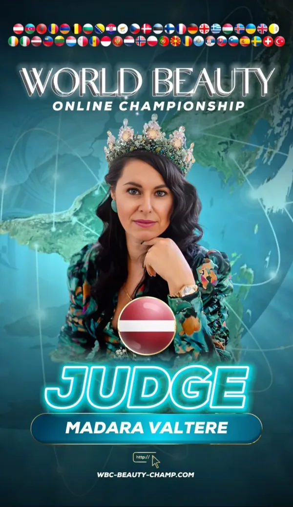 Madara Valtere — WBC judge banner