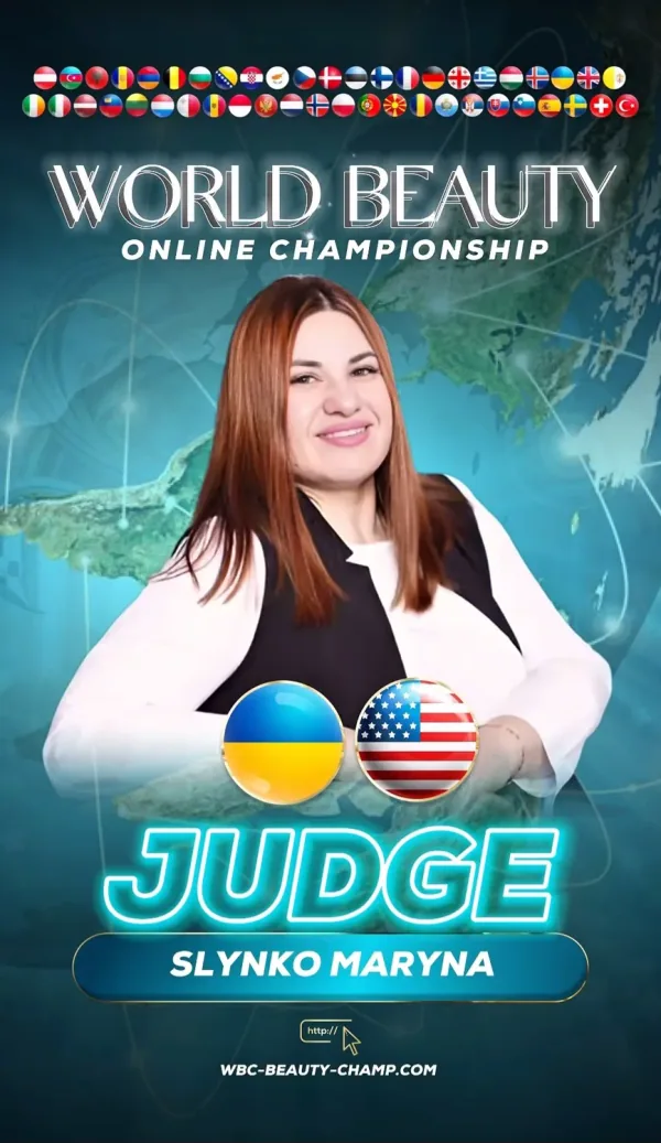 Maryna Slynko — WBC judge banner