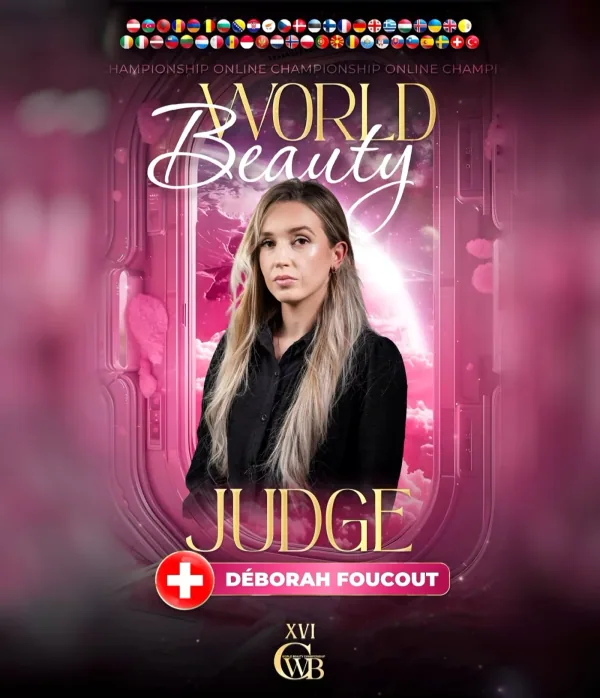 Déborah Foucout — WBC judge banner