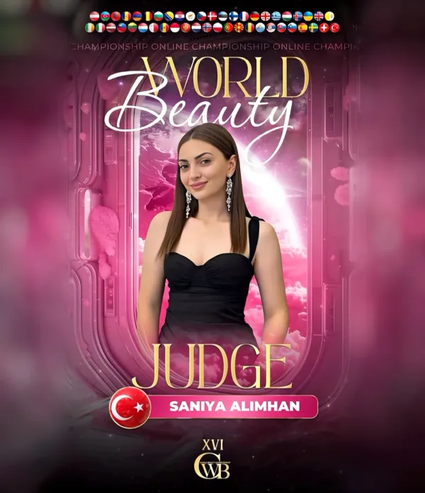 Saniya Alimhan — WBC judge banner