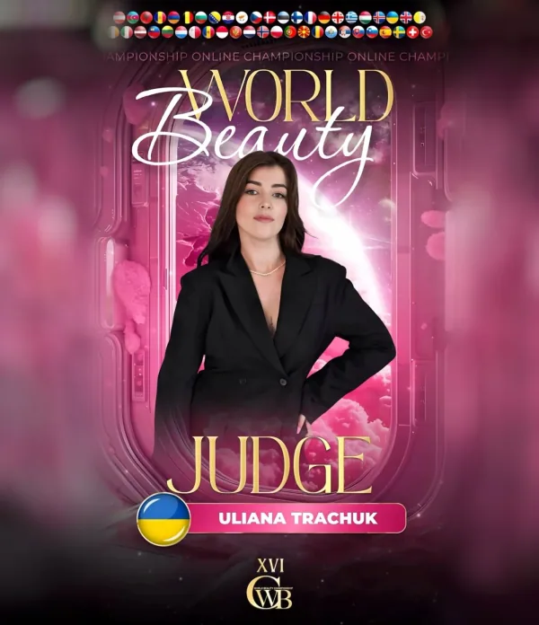 Uliana Trachuk — WBC judge banner