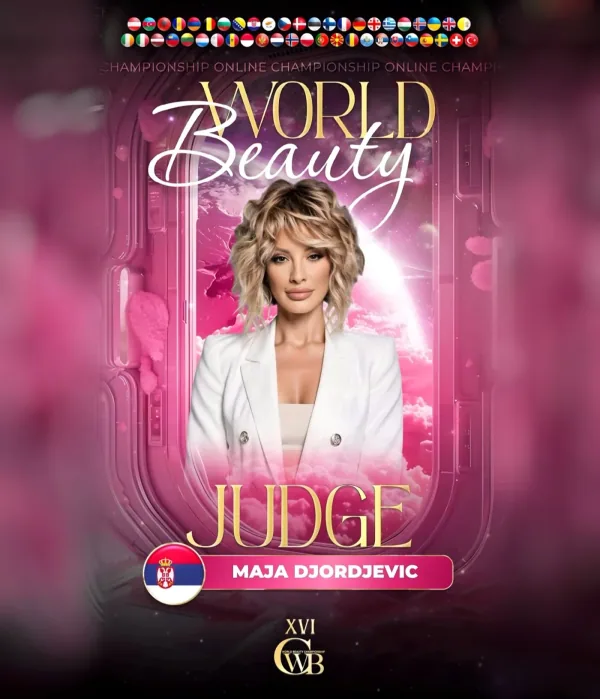 Maja Djordjevic — WBC judge banner