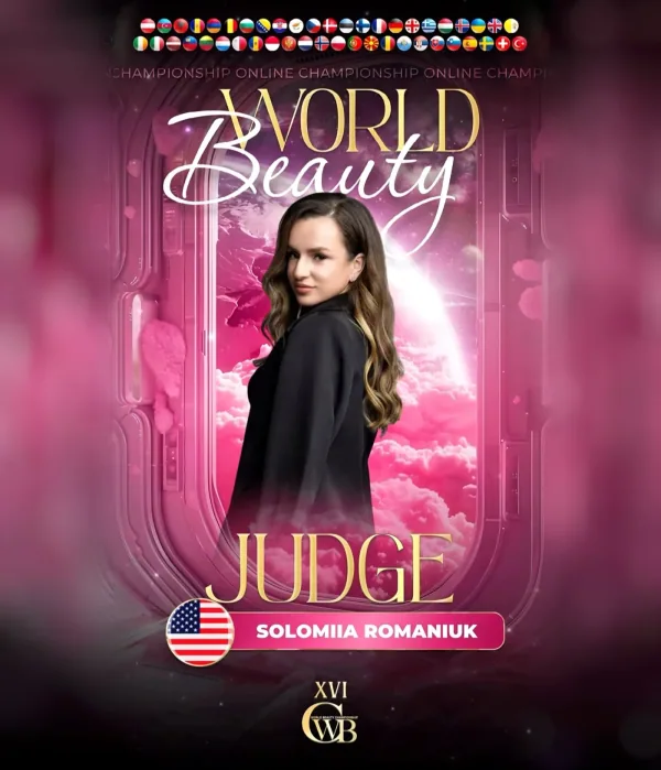 Solomiia Romaniuk — WBC judge banner