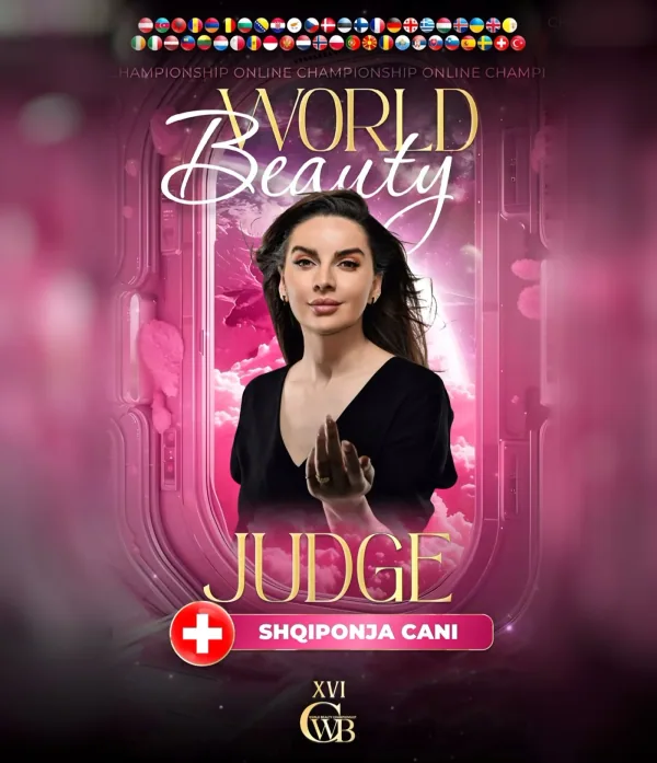 Shqiponja Cani — WBC judge banner