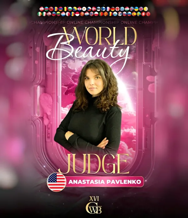 Anastasia Pavlenko — WBC judge banner