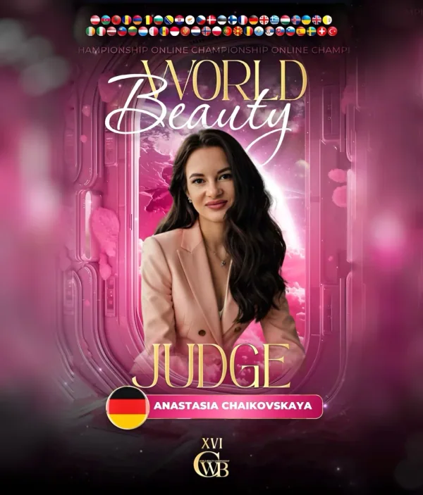 Anastasiia Chaikovskaya — WBC judge banner