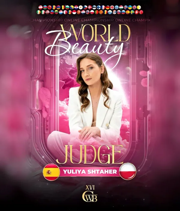 Yuliya Shtaher — WBC judge banner