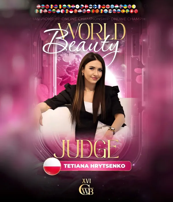 Tetiana Hrytsenko — WBC judge banner