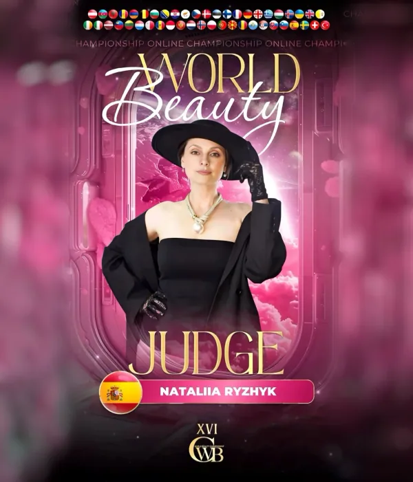 Nataliia Ryzhyk — WBC judge banner