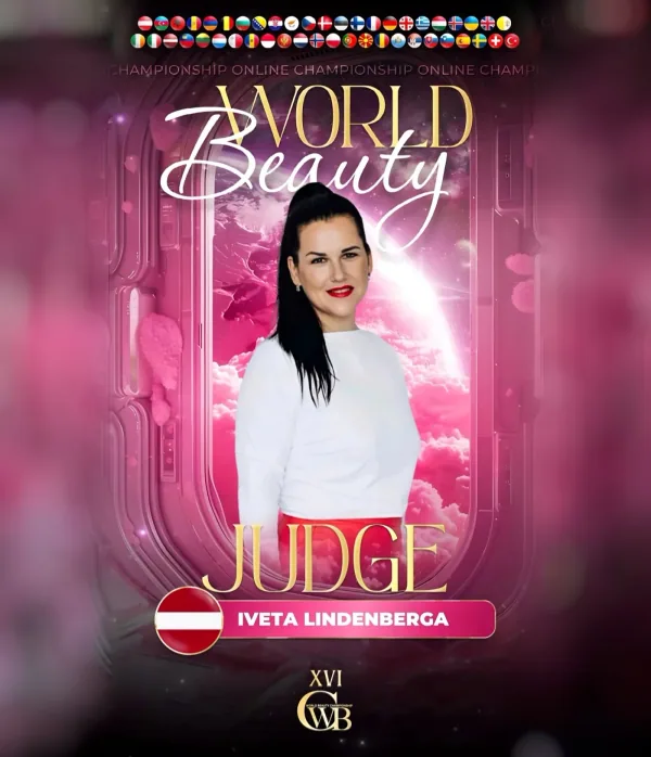 Iveta Lindenberga — WBC judge banner