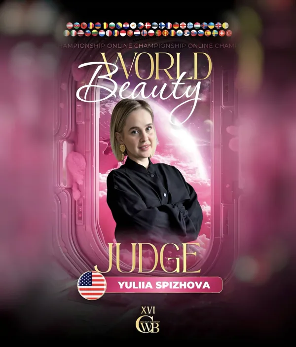 Yuliia Spizhova — WBC judge banner