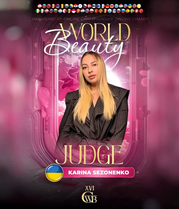 Karina Sezonenko — WBC judge banner