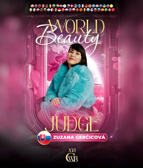 Zuzana Gerčicová — WBC judge banner