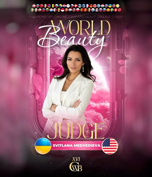 Svitlana Medvedieva — WBC judge banner