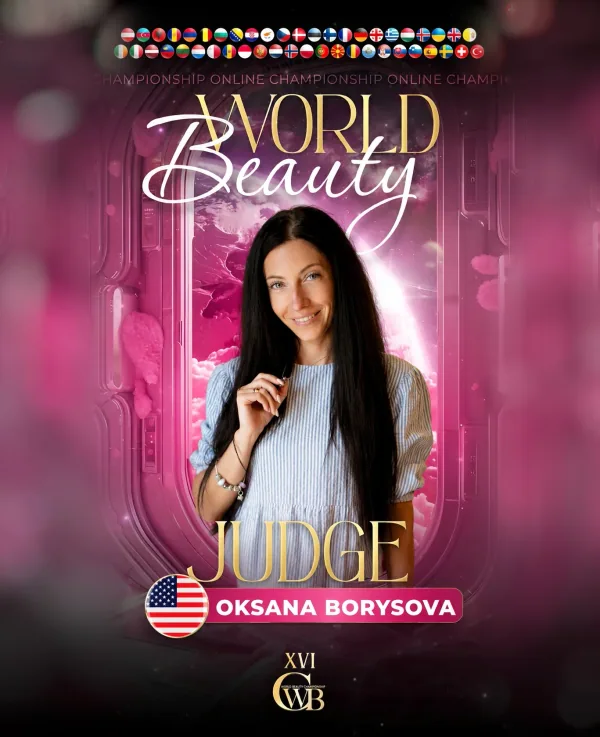 Oksana Borysova — WBC judge banner