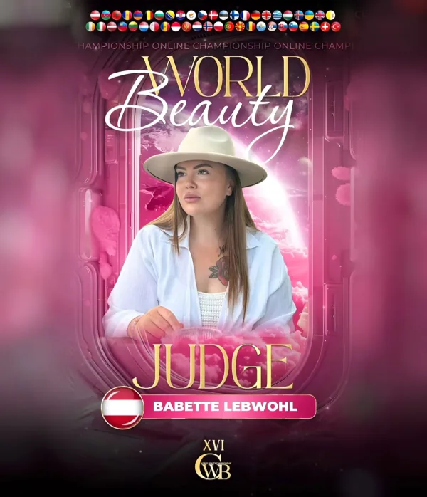 Babette Lebwohl — WBC judge banner