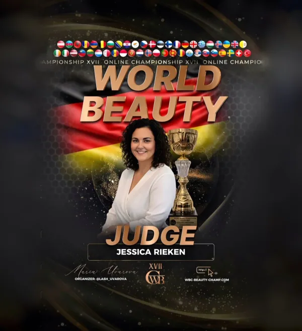 Jessica Rieken — WBC judge banner