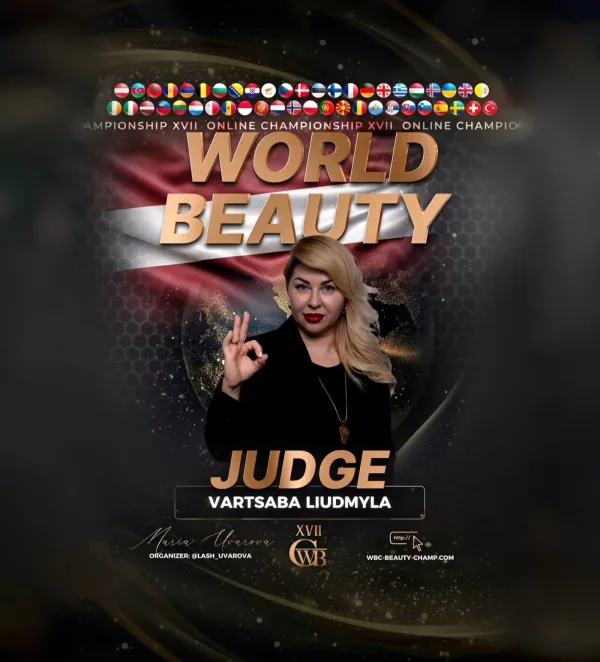 Vartsaba Liudmyla — WBC judge banner