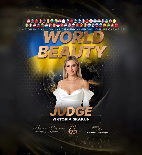 Viktoria Skakun — WBC judge banner