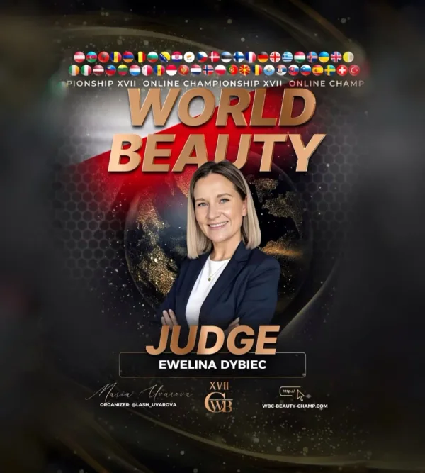 Ewelina Dybiec — WBC judge banner