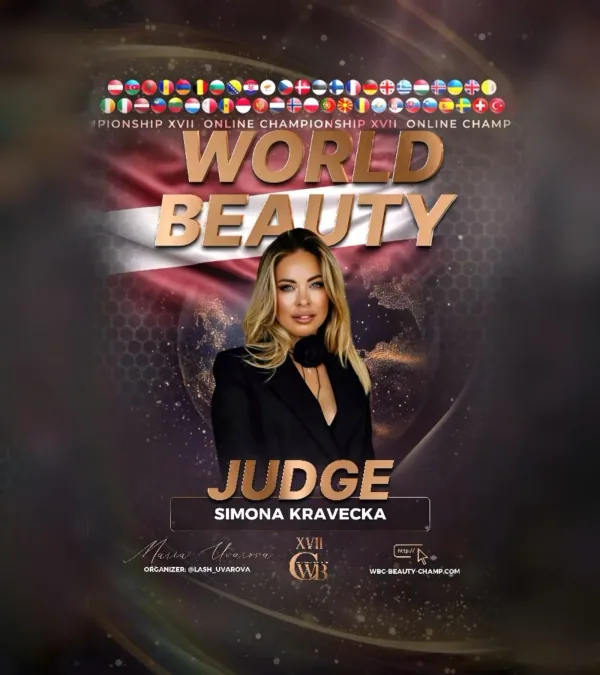 Simona Kravecka — WBC judge banner