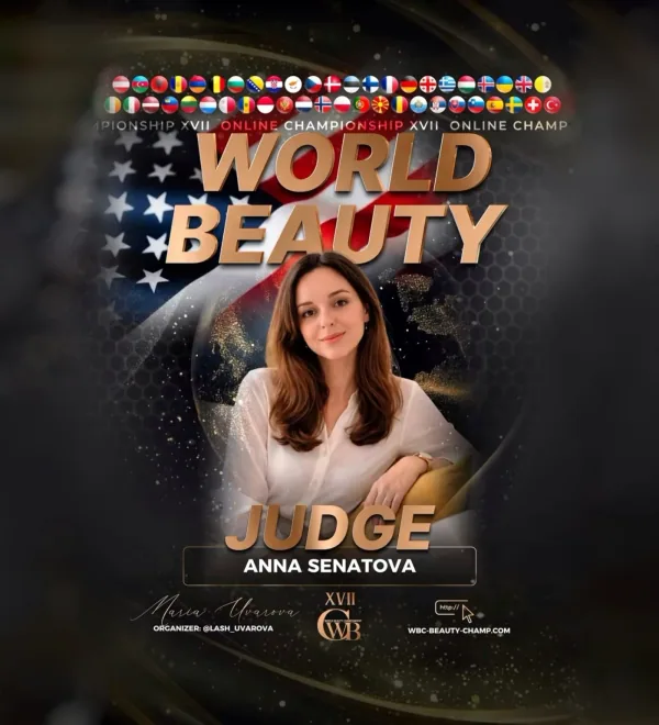Anna Senatova — WBC judge banner